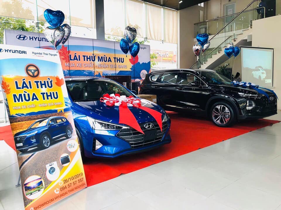 Ô tô Hyundai Thái Nguyên lái thử chào hè các dòng xe I10, Accent, Elantra